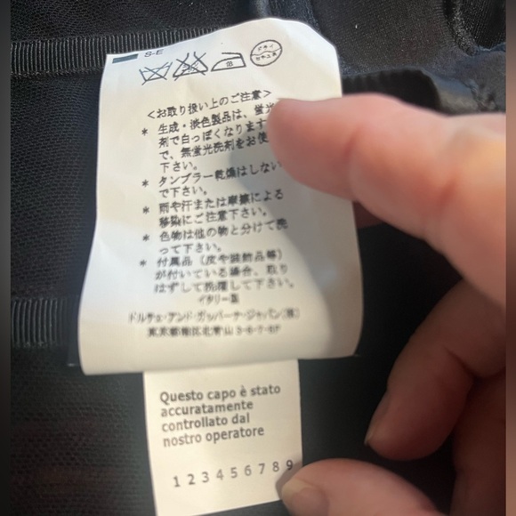 NWT Dolce & Gabbana- Silk Blend and Velvet Corset Top. Size IT 46/ US XS - Picture 6 of 10